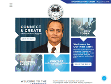 Tablet Screenshot of mylakewoodchamber.com